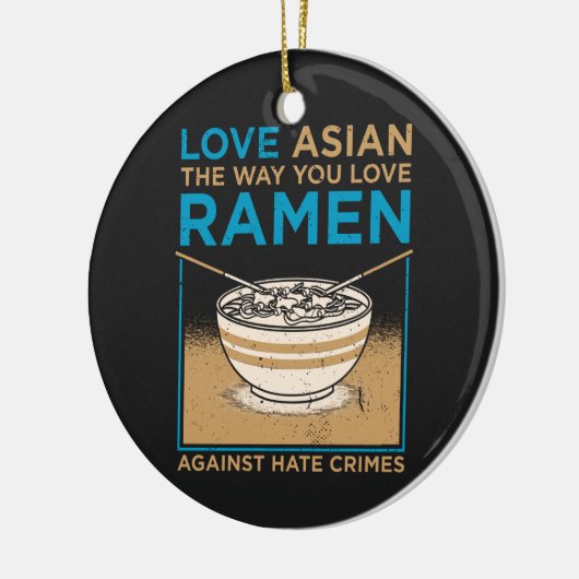 Décoration En Céramique Aimer Asiatique Comme Vous Aimez Ramen (Gauche)