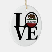 Décoration En Céramique AIMER LA Californie (Droite)