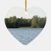 Décoration En Céramique Aimer l'ornement du lac (Devant)