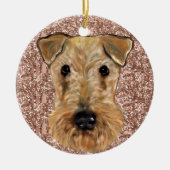 Décoration En Céramique Airedale Terrier (Devant)