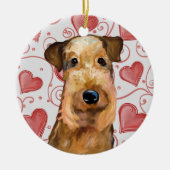 Décoration En Céramique Airedale Terrier (Devant)