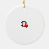 Décoration En Céramique Ajouter du charme à votre arbre de Noël (Dos)