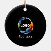 Décoration En Céramique ajouter votre logo dans un (Dos)