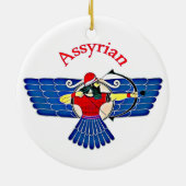 Décoration En Céramique Alaha Ashur (Dos)