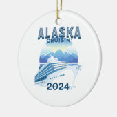 Décoration En Céramique Alaska Cruisin' 2024 (Gauche)