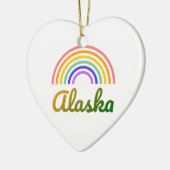 Décoration En Céramique Alaska - Noël - Personnalisé (Gauche)