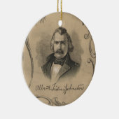 Décoration En Céramique Albert Sidney Johnston (Droite)