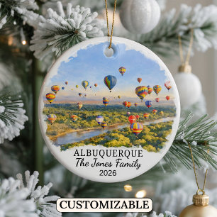 Décoration En Céramique Albuquerque personnalisé, Nouveau-Mexique sur mesu