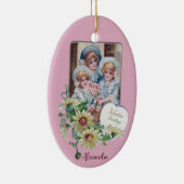DÉCORATION EN CÉRAMIQUE ALESSANDRA ~ VALENTINE EGG ~ 1908 ~ (Droite)