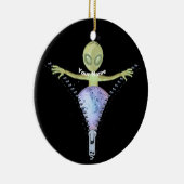 Décoration En Céramique Alien à fermeture éclair (Droite)