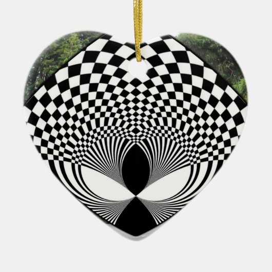 Décoration En Céramique Alien - Vous regardez ! (Devant)