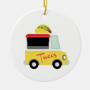 Décoration En Céramique Alimentation Taco Truck