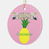 Décoration En Céramique Aloha Pineapple Thunder_Cove (Gauche)