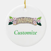 Décoration En Céramique Aloha Pineapple Thunder_Cove (Dos)