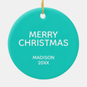 Décoration En Céramique Alpha Chi Omega | Big (Dos)