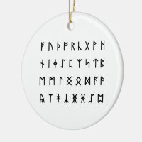 Alphabet Runique [Futhorc]