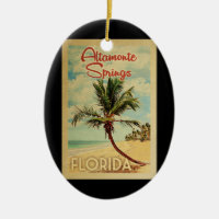 Altamonte Springs Palm Tree Vintage voyage
