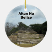 Décoration En Céramique Altun Ha, Belize (Dos)