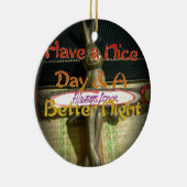 Décoration En Céramique Alwaus Love Hakuna Matata Passez une bonne journée (Droite)