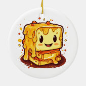 Décoration En Céramique Amateur de fromage grillé (Dos)