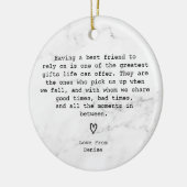 Décoration En Céramique Amazing Best Special Friend Definition (Gauche)