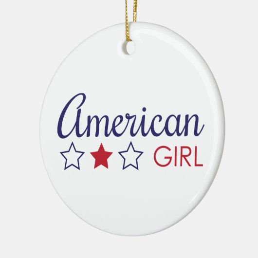 Décoration En Céramique American Girl Stars (Gauche)