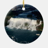 Décoration En Céramique American Niagara Falls : Vue aérienne de Skylon (Dos)