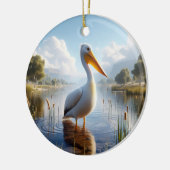 Décoration En Céramique American White Pelican Keepsake (Gauche)