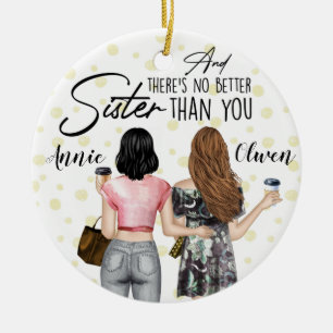 Décoration En Céramique Amis personnalisés