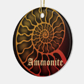 Décoration En Céramique Ammonite (Gauche)