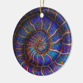 Décoration En Céramique Ammonite binaire (Gauche)