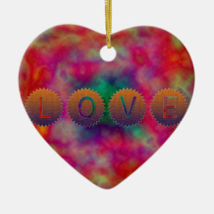 Décoration En Céramique Amour