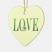 DÉCORATION EN CÉRAMIQUE AMOUR (Gauche)