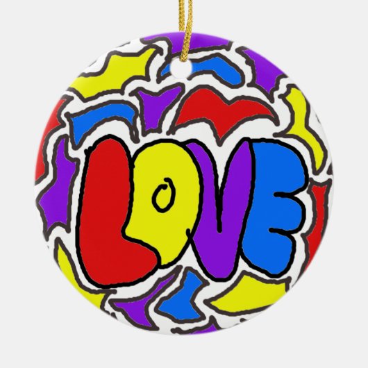 Décoration En Céramique Amour (Devant)