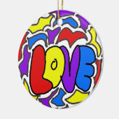 Décoration En Céramique Amour (Gauche)