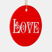 DÉCORATION EN CÉRAMIQUE AMOUR (Droite)