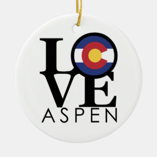 Décoration En Céramique AMOUR Aspen le Colorado