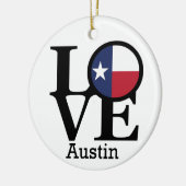 Décoration En Céramique AMOUR Austin TX (Gauche)