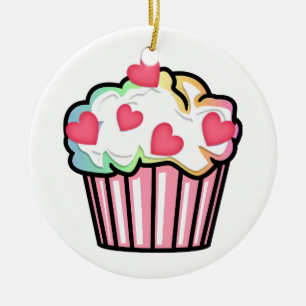 Décoration En Céramique Amour de petit gâteau