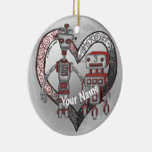 Décoration En Céramique amour du robot scifi (Droite)