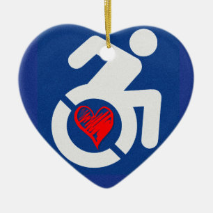 Décoration En Céramique Amour Handicap