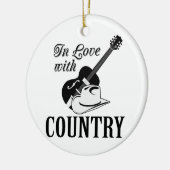 Décoration En Céramique Amoureux du pays (Gauche)