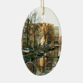 Décoration En Céramique Amsterdam Bicicle (Droite)