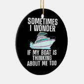 Décoration En Céramique Amusant Bateau Art Pour Hommes Femmes Bateau Batea (Droite)