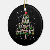 Décoration En Céramique Amusant marionnette de Noël Arbre de Noël (Gauche)