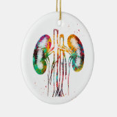 Décoration En Céramique Anatomie des reins (Droite)