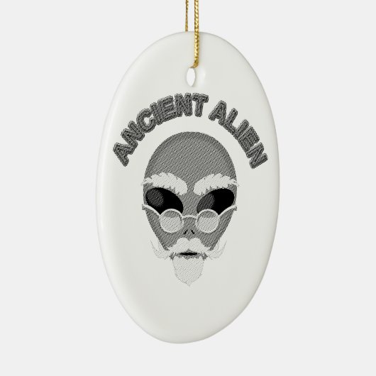 Décoration En Céramique Ancien journal en chef Alien (Droite)