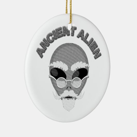 Décoration En Céramique Ancien journal en chef Alien (Droite)