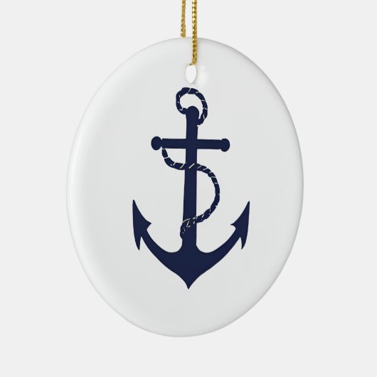 Décoration En Céramique Ancre (Droite)