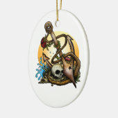 Décoration En Céramique Ancré (Gauche)